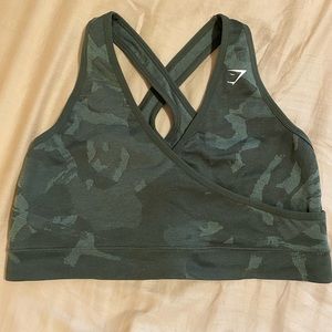 Gymshark Adapt Camo Seamless Sports Bra size L